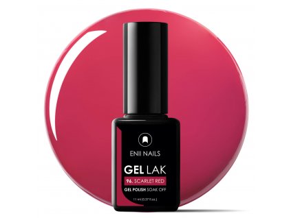 Gel lak 96. Scarlet Red 11 ml