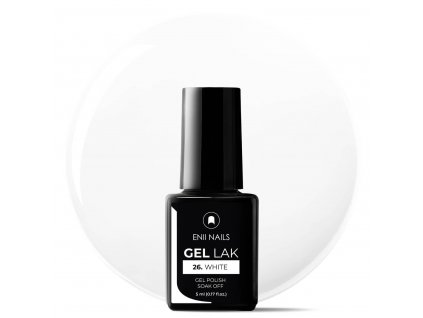 Gel lak 26. White 5 ml