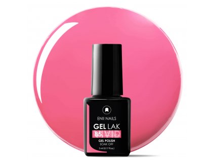 Magentový pastelový Gel Lak 85 Pastel Magenta 5ml