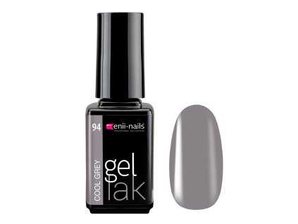 Šedý gel lak Cool Grey 5 ml