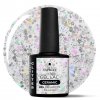 Průhledný s holografickými glitryGel Lak Ceramic 289 Reflective 10ml