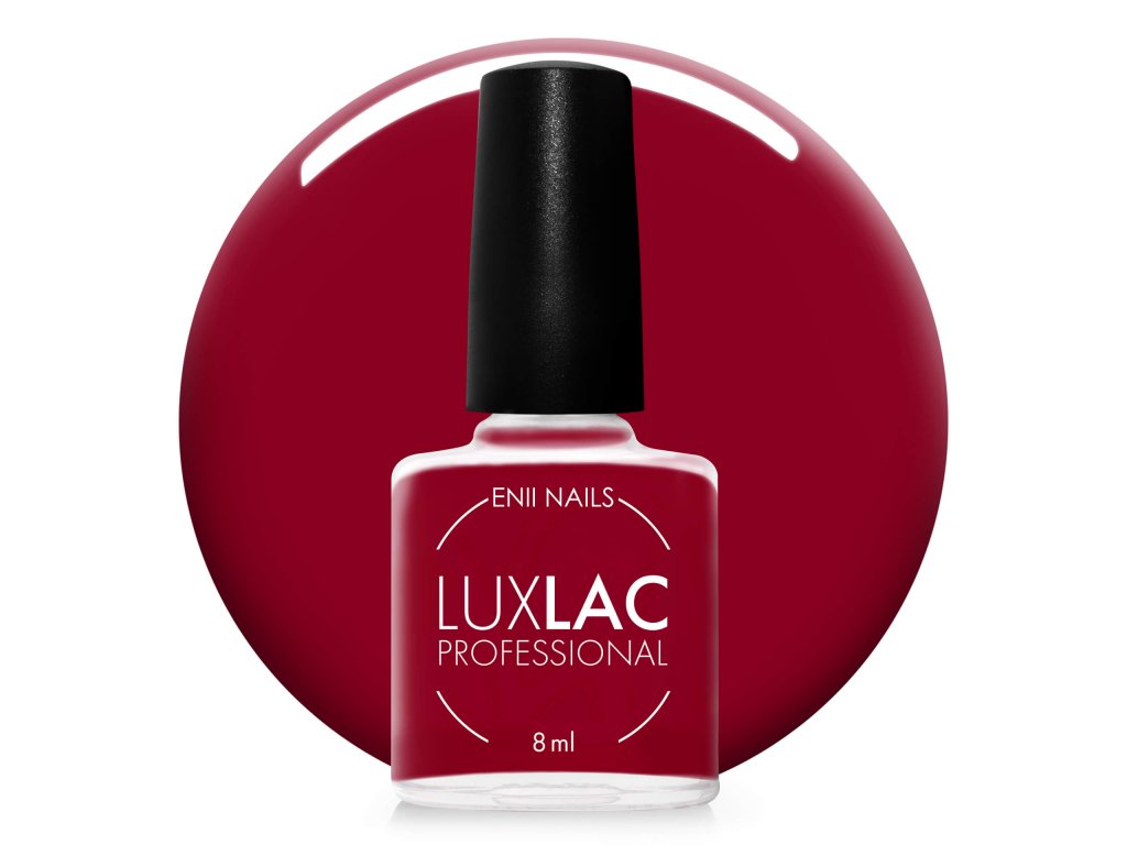 Lak na nechty červený Lux Lac 18 Love 8ml