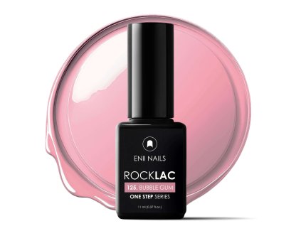 Pastelovo Ružový Rocklac 125 Bubble Gum 11ml