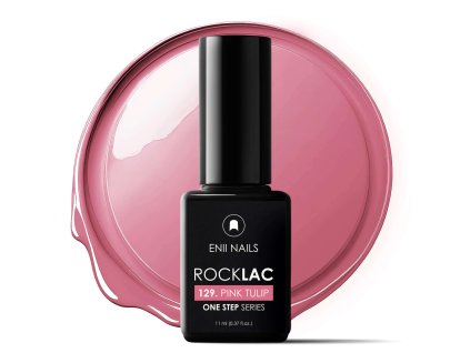 Ružový Rocklac 129 Pink Tulip 11ml