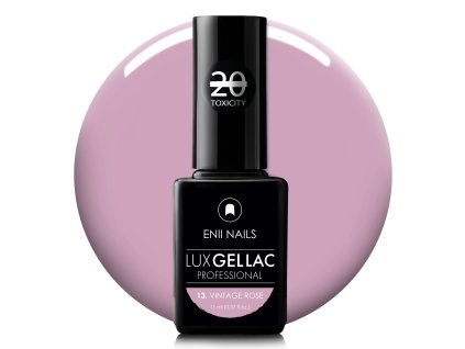 Svetlo fialový gél lak LUX GEL LAC 13. 11 ml