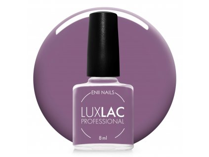 Fialový lak na nechty LUX LAC 10 Dark Pink 8ml