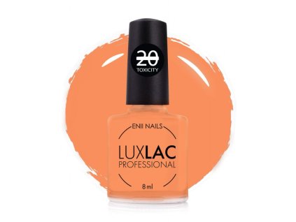 Lak na nechty oranžový mango LUX LAC 8ml