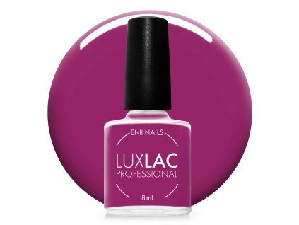 Fialový lak na nechty Lux Lac 21 Fuchsia 8ml