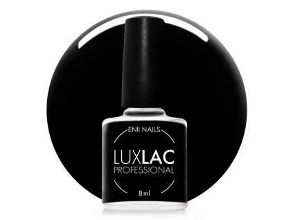 Čierny lak na nechty Lux Lac 30 Dark Night 8ml