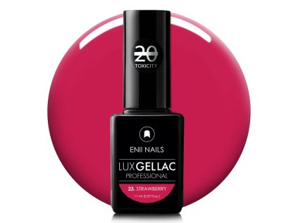 14012 lux gel lac 23 strawberry