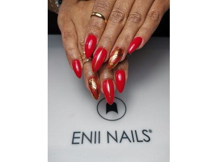 14030 lux gel lac 27 red lily