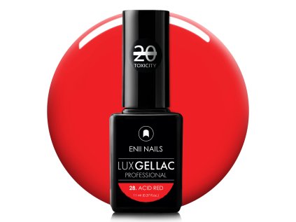 Lux Gel lac 28 Acid Red