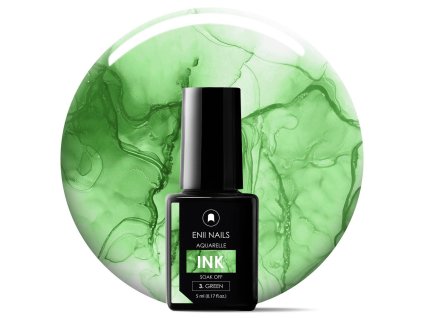 Akvarel ink 3 Green 5ml