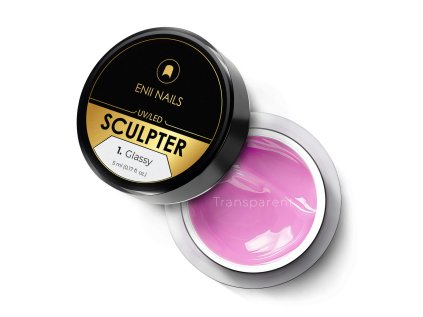 Stavebný UV gél Sculpter 1 Glassy 5 ml
