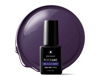 Fialový Rocklac 151 Black berry 5ml