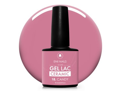 Barbie ružový Gel Lac Ceramic 18 Candy