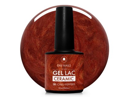 Perleťový Gel Lac Ceramic 30 Chilli peppers 10 ml