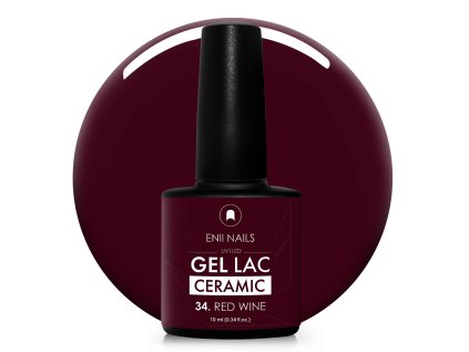 Gel Lac Ceramic 34 Red Wine