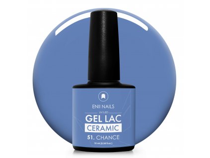 Modrý Gel Lac Ceramic 51 Chance 10 ml