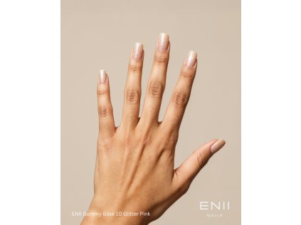 Gummy Base Ceramic 10 Glitter Pink 10 ml
