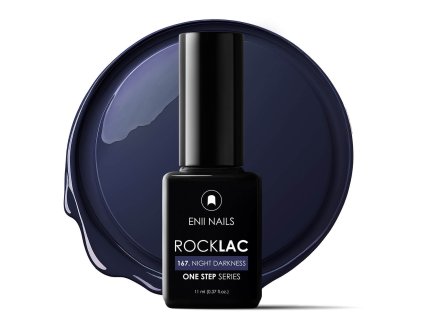 Enii Rocklac 167 tmavo modrý Night Darkness 11ml