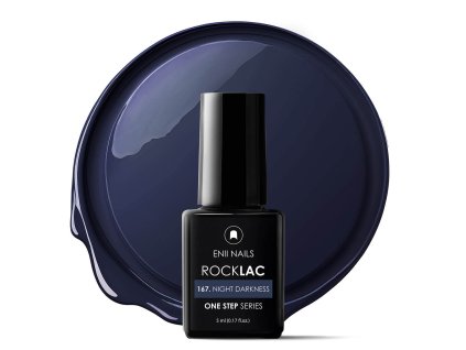 Enii Rocklac 167 petrolejovo modrý  Night Darkness 5ml