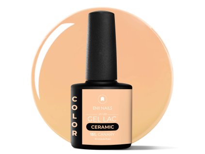 Telový broskyňový Gél Lak Ceramic 151 Canary 10ml