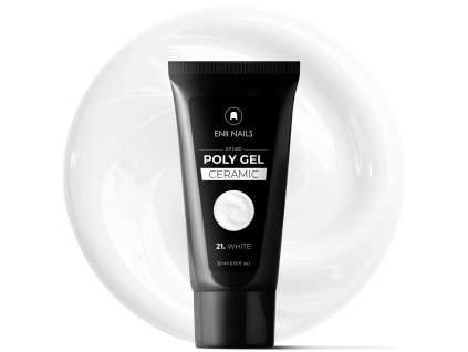 Poly gel Ceramic 21 white 30ml