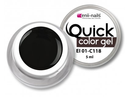 Čierny farebný UV/LED gél beyvýpotkový 5m