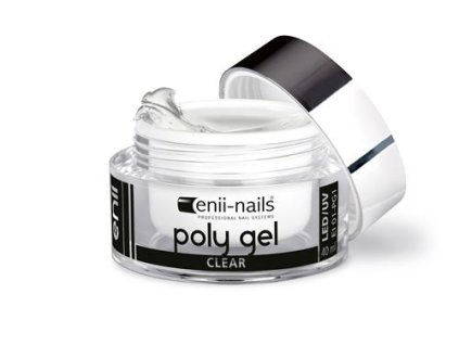 Priehľadný poly gel v kelímku 40 ml