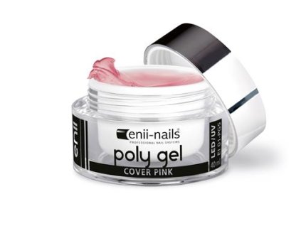 Ružový poly gel v kelímku 40 ml