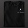 Enii nails tričko čierne