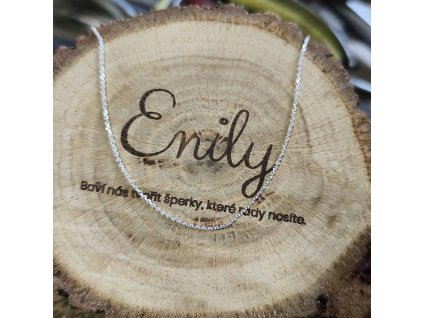 Stříbrný řetízek ankr