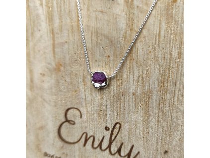 Rubínová kolekce náhrdelník č. 3