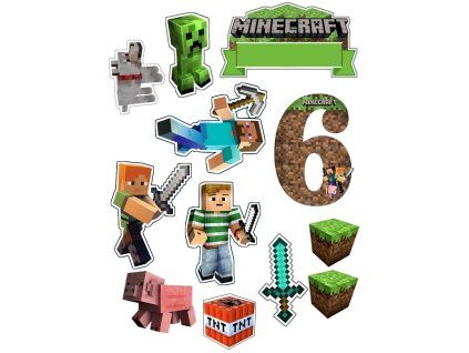Minecraft topo de bolo 32 6 let