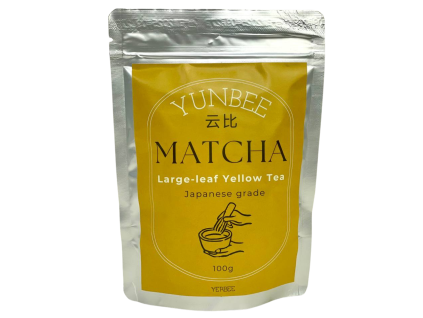Large leaf Yellow Tea Matcha 100g 1