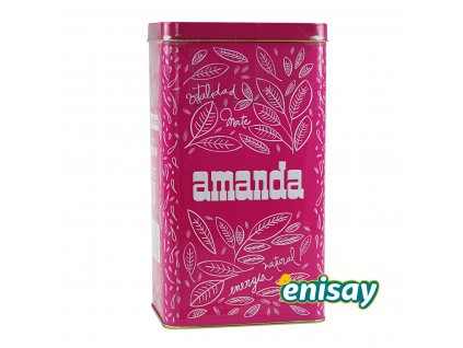 Amanda Traditional 500g tin can Pink