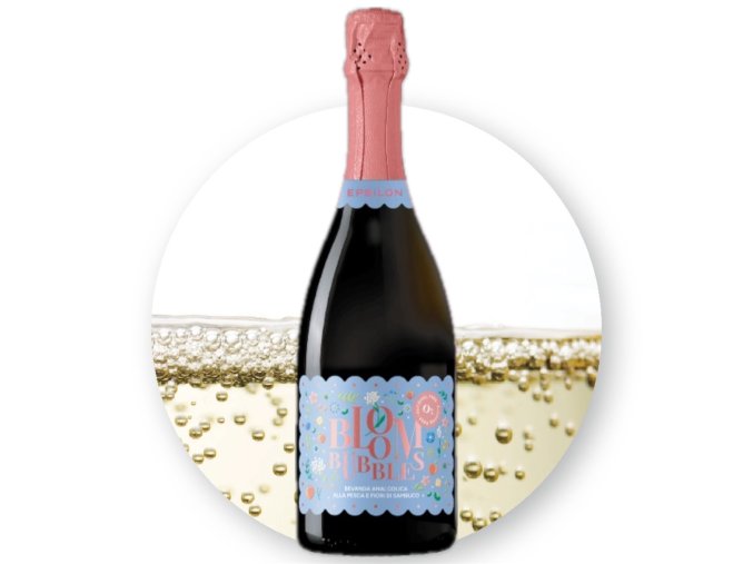 CDR Nealkoholické Šumivé víno Epsilom Bloom Bubbles