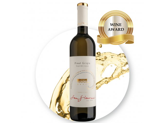 SanSI Pinot Grigio Friuli DOC Grave Prestige EDIT award