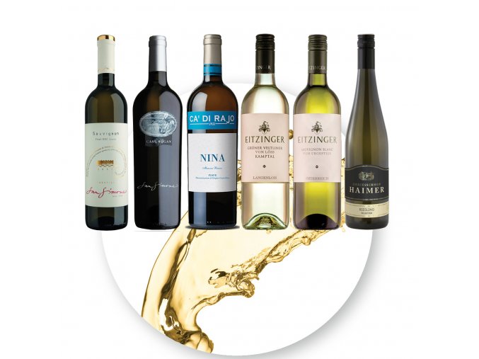 Kolekce bílých vín Rakousko a Itálie