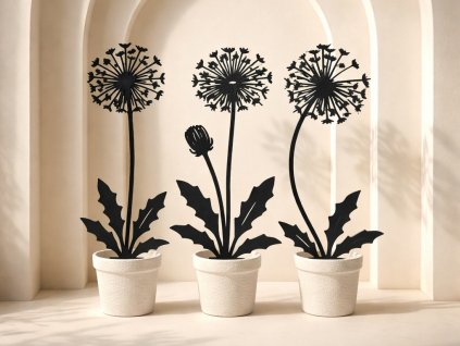 Pampelišky set (3 ks)