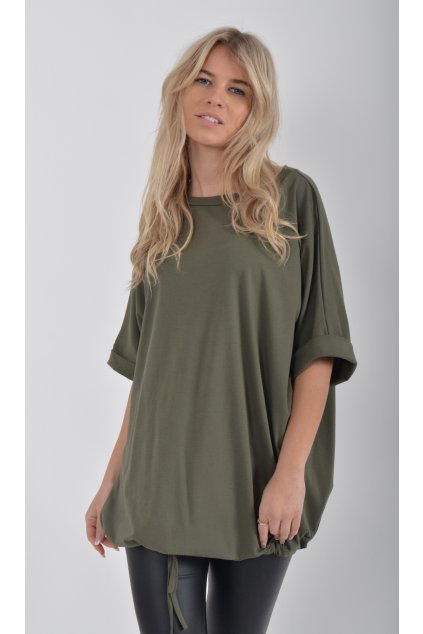 Khaki tričko ES3755