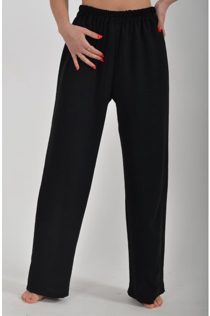 Černé kalhoty ES4095