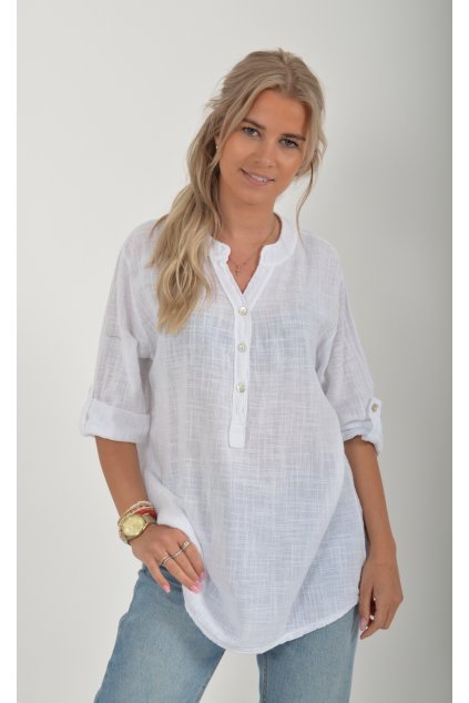 Bílá halenka ES4504