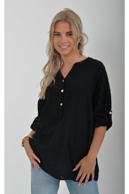 Černá halenka ES4510