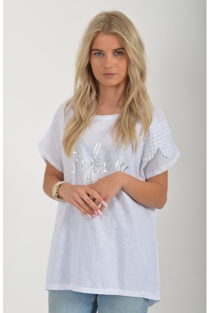 Bílá halenka ES4728
