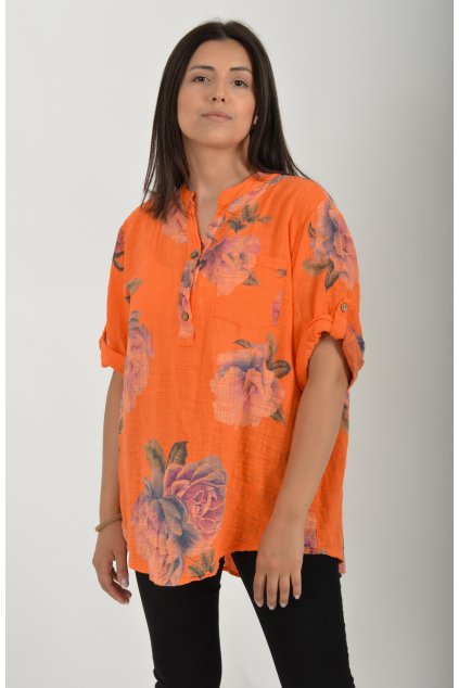 Oranžová halenka ES4784