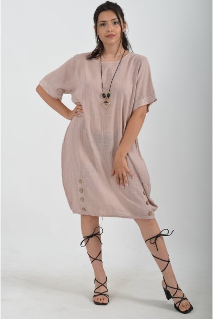 Starorůžové šaty ES4973