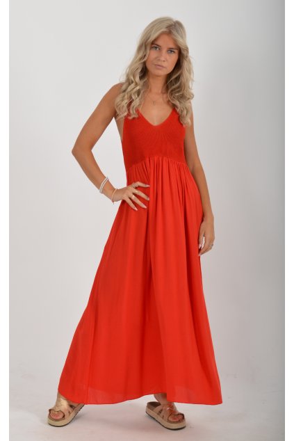 Červené šaty ES5044