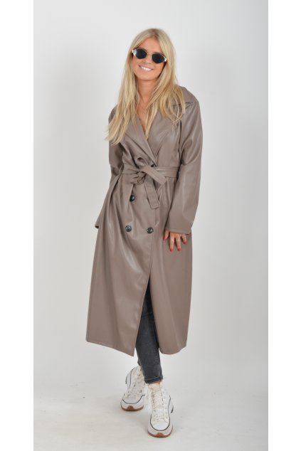 Hnědý kabátek ES5414